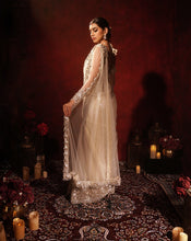 Load image into Gallery viewer, Ivory Gotta Patti Kali Saree