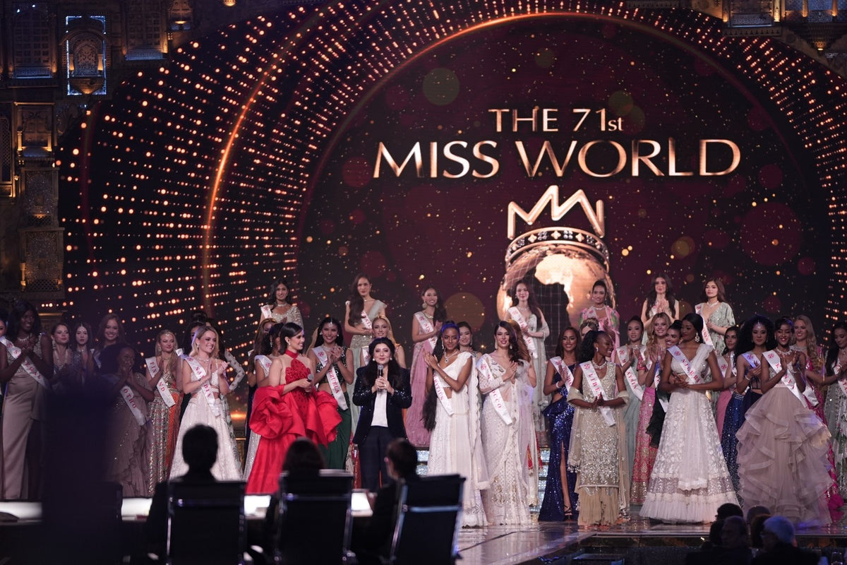 MIss World Stage Speech