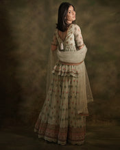 Load image into Gallery viewer, The Celadon Kurti Lehenga