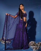 Load image into Gallery viewer, The L’elegant Royal Blue Lehenga