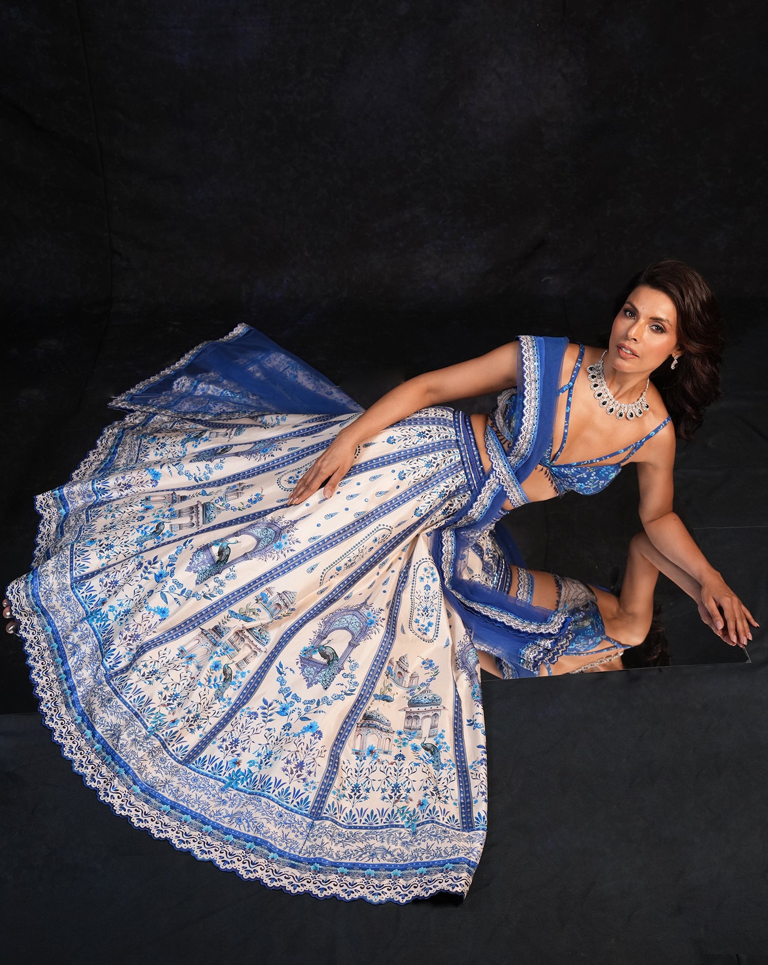 Printed Lehenga set