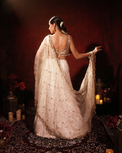 Load image into Gallery viewer, Ethereal Ivory Lucknowi Lehenga