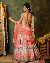 Load image into Gallery viewer, Sheesh Palace Lehenga Set