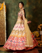 Load image into Gallery viewer, Sheesh Colourburst Lehenga Set