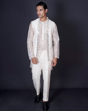 Load image into Gallery viewer, Indowestern Ivory Mirror set