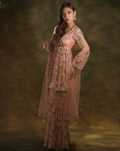 Load image into Gallery viewer, The Pink Floral Peplum Suit