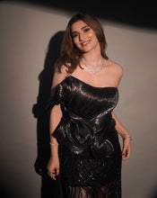 Load image into Gallery viewer, The Black Structured Gown
