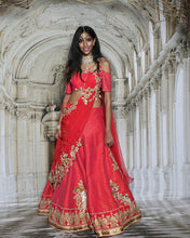 Load image into Gallery viewer, The Exotic Patang Lehenga - Archana Kochhar India