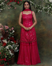 Load image into Gallery viewer, The Pink Kurta Sharara