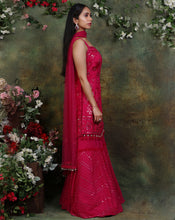 Load image into Gallery viewer, The Pink Kurta Sharara