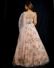 Load image into Gallery viewer, The Pink Floral Lehenga
