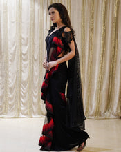 Load image into Gallery viewer, The Cosmic Twirl Sari