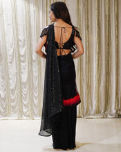 Load image into Gallery viewer, The Cosmic Twirl Sari