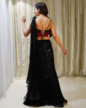 Load image into Gallery viewer, The Cosmic Skirt Sari