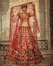 Load image into Gallery viewer, The Royal Crest Lehenga - Archana Kochhar India