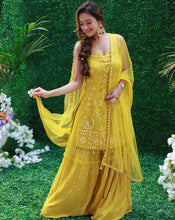 Load image into Gallery viewer, The Sunshine Kurta Sharara