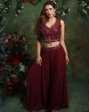 Load image into Gallery viewer, The Purple Plazzo Jacket