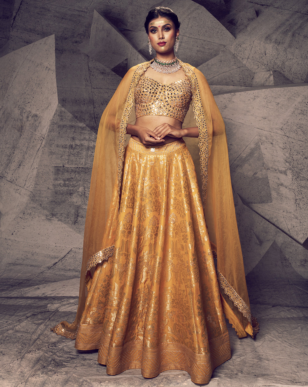 The Anant Genda Lehenga