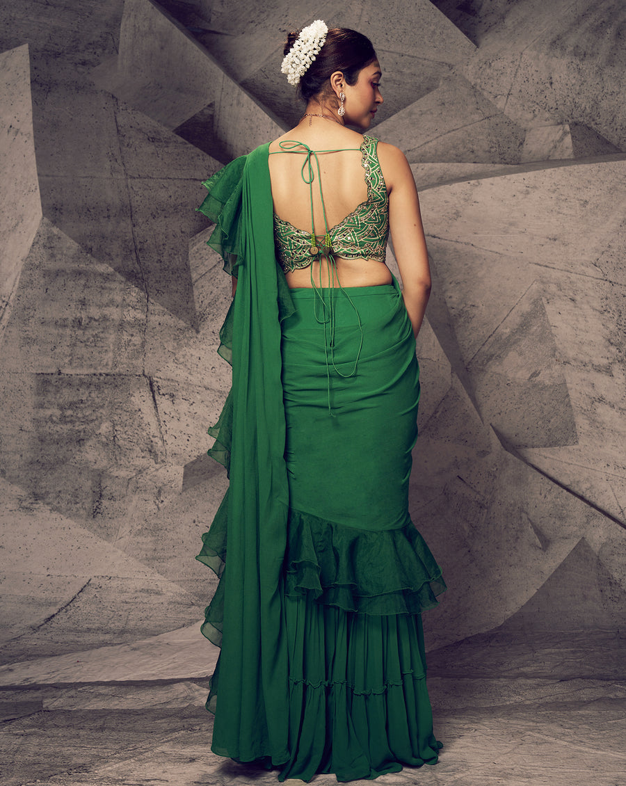 The Anant Sharara Sari