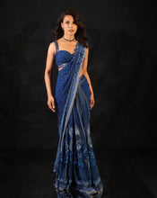 Load image into Gallery viewer, The Neel Mahal Sari
