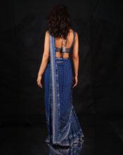 Load image into Gallery viewer, The Neel Mahal Sari
