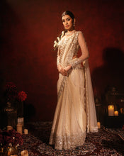 Load image into Gallery viewer, Ivory Gotta Patti Kali Saree
