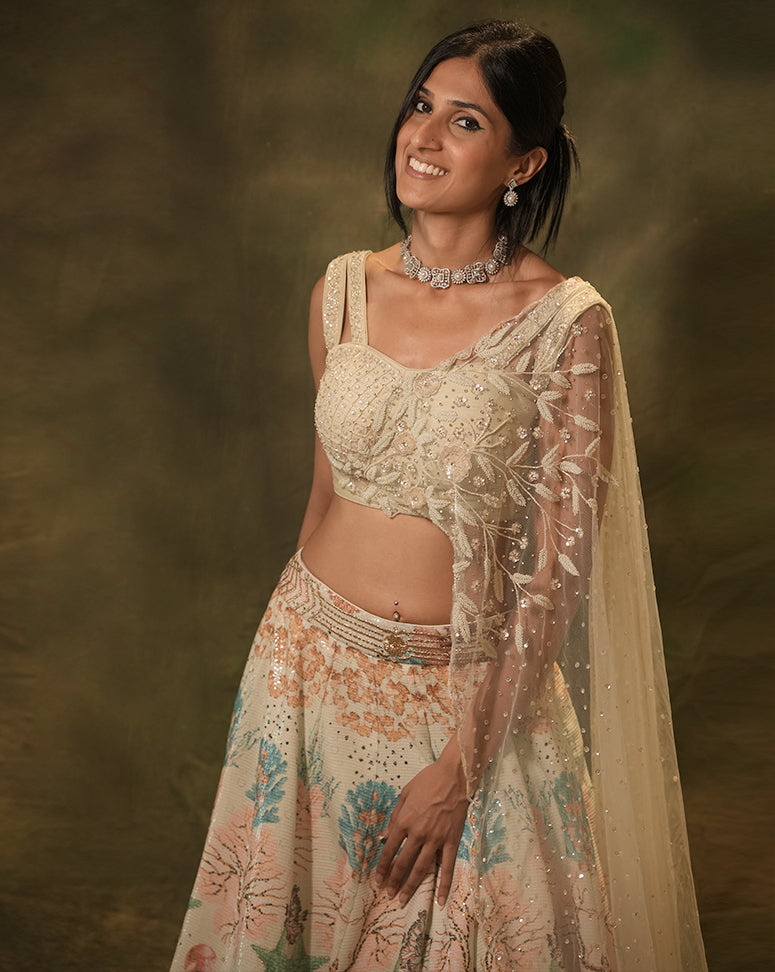 The Seashells Lehenga