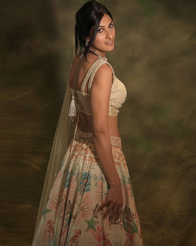The Seashells Lehenga