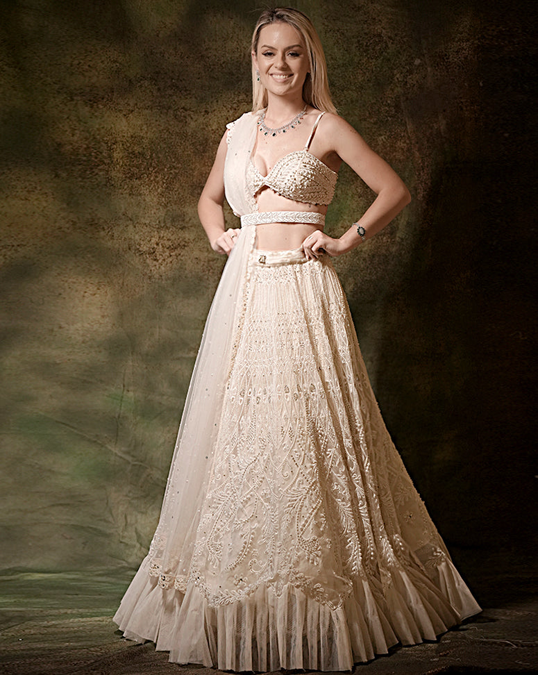 The Pearl Lehenga