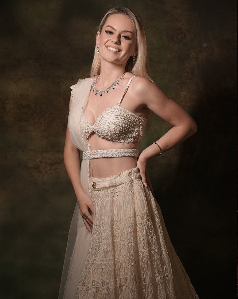 The Pearl Lehenga