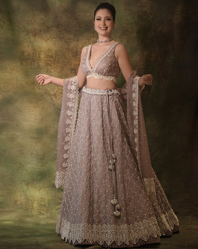 The Thistle Lehenga