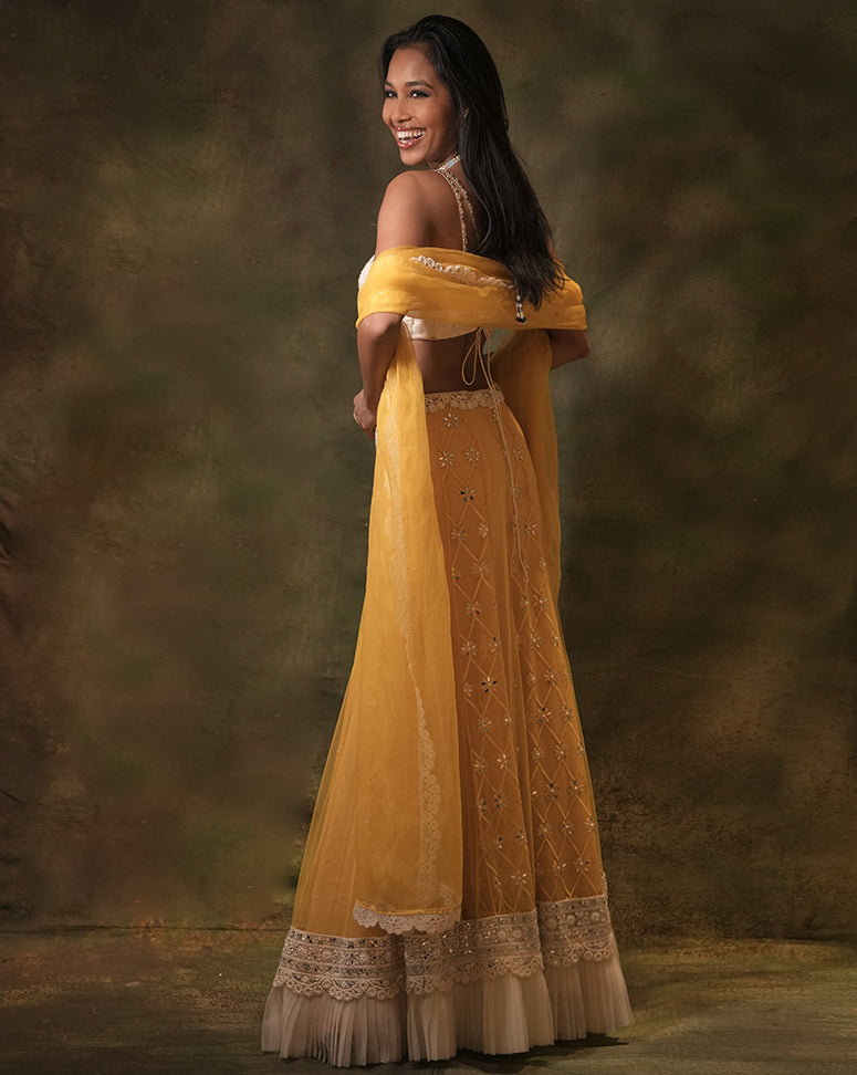 The Sunshine Mirror Lehenga