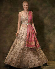 Load image into Gallery viewer, The Mirror Bandhani Lehenga
