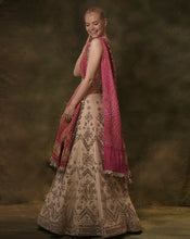 Load image into Gallery viewer, The Mirror Bandhani Lehenga
