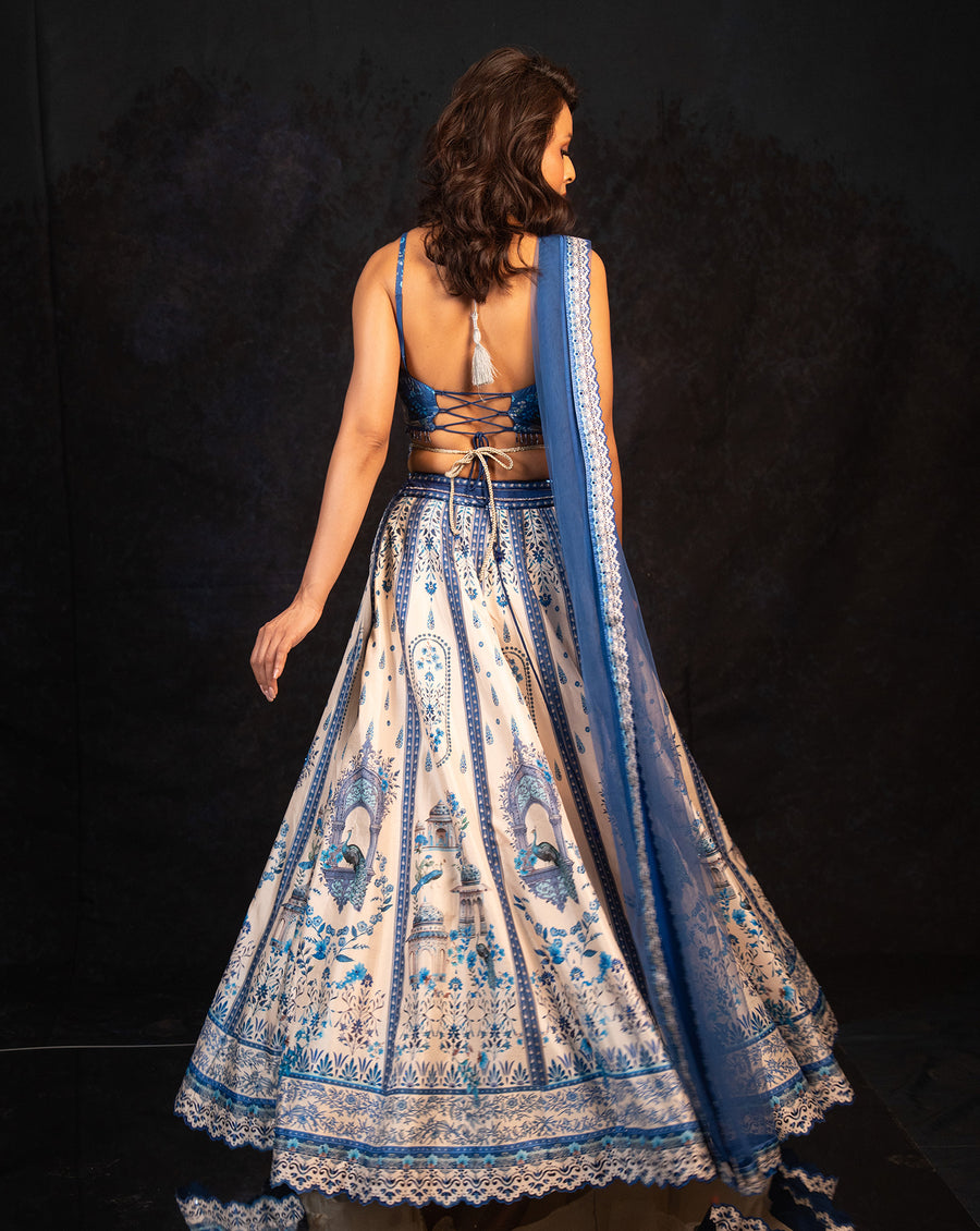 The Neel Mahal Lehenga