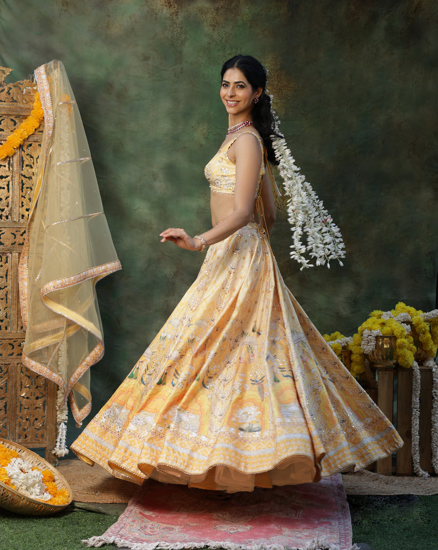 Gulmora Lehenga Set