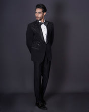 Load image into Gallery viewer, Scatter Embroidered Tuxedo Set
