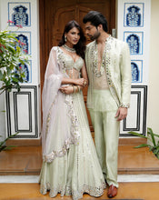 Load image into Gallery viewer, Ainna Mint Jacket set
