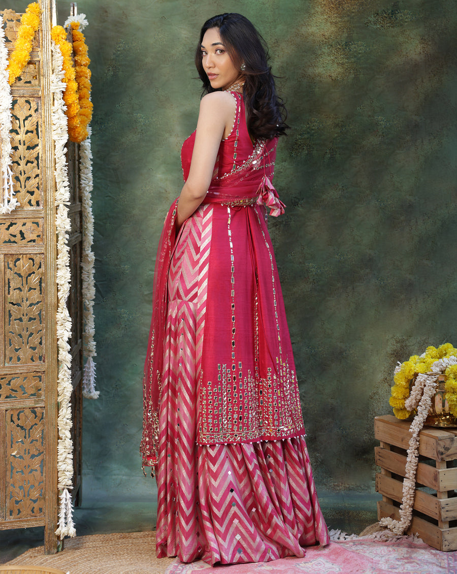Rangmanch Rani Pink Kurta Set