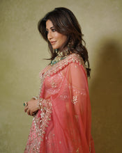 Load image into Gallery viewer, Soft Pink Zardosi Lehenga
