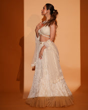 Load image into Gallery viewer, The Ivory Pearl Lehenga
