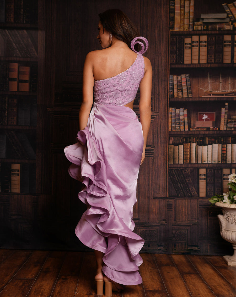 The Lilac Rebecca Gown