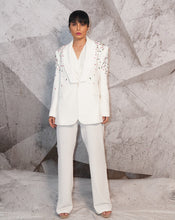 Load image into Gallery viewer, The Colourful Ivory Blazer Set
