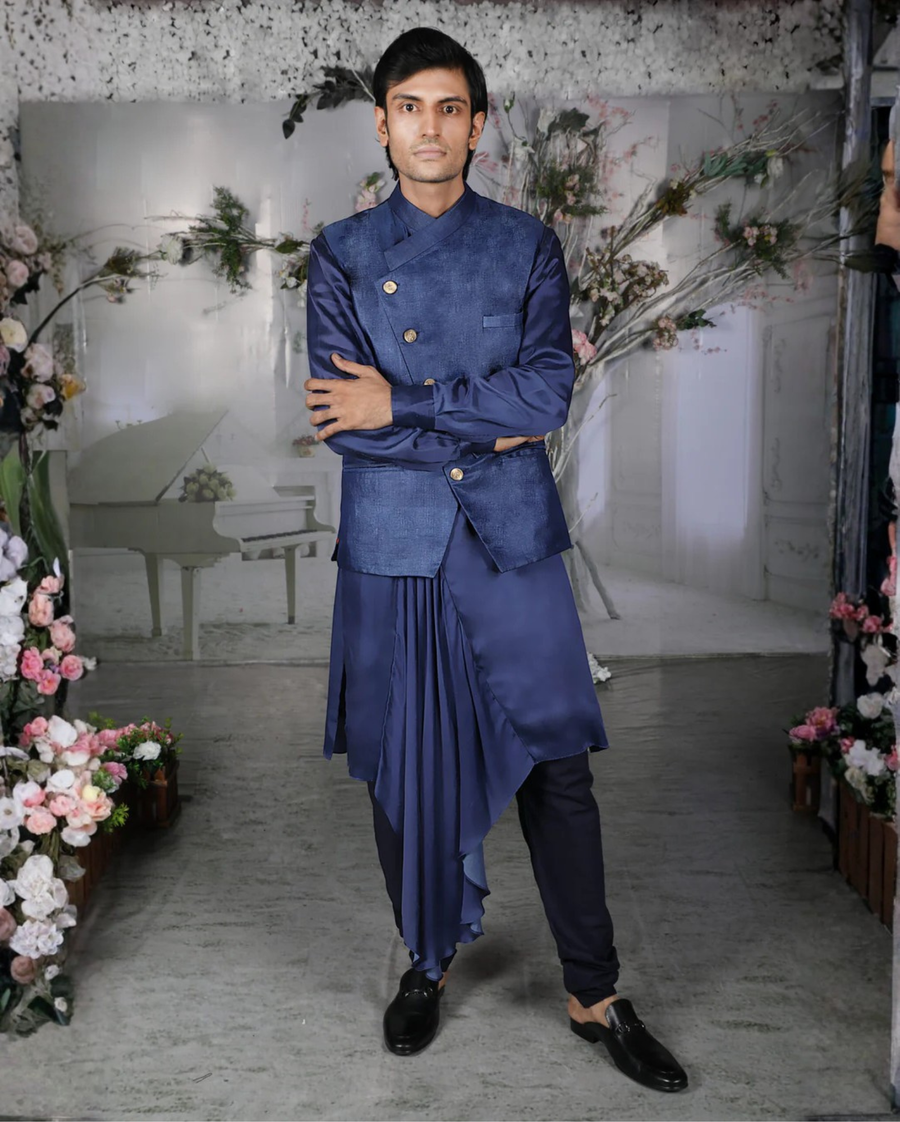 The Asymmetric Navatorm Kurta and Bandi