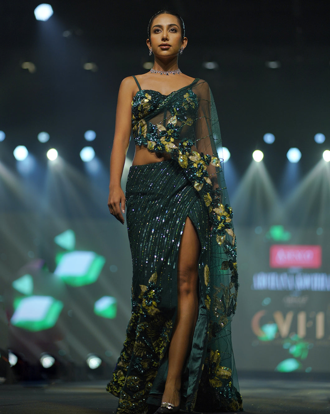 The Forest Slit Lehenga