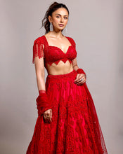 Load image into Gallery viewer, L&#39;élégant Rakul Lehenga
