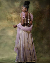 Load image into Gallery viewer, The Spree Lavender Lehenga
