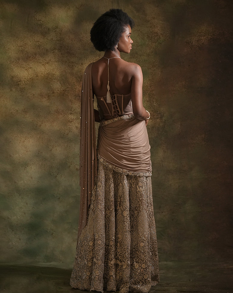 The Spree Embroidered Lehenga