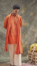 Load and play video in Gallery viewer, Rust Rangmanch Kurta Set

