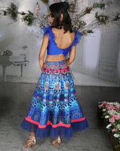 Load image into Gallery viewer, The Lotus Mehendi Lehenga - Archana Kochhar India
